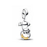 Nuevo dije de rana perezosa de plata 925 con forma de animal, pato, cerdo, oso, compatible con pulsera original, decoración, colgante para mujer, regalo de joyería
