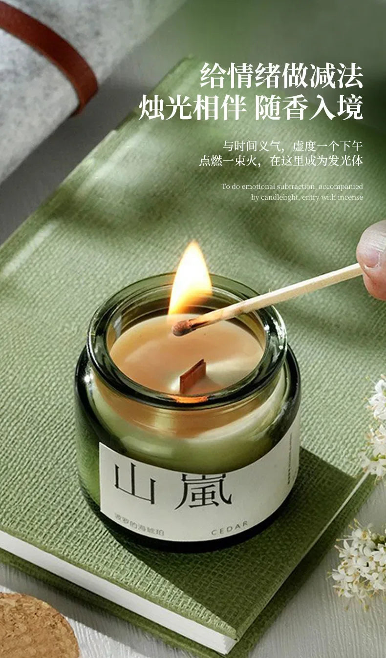 Aromatherapy Candles Indoor Bedroom Fragrance Home Long Lasting Light Fragrance Helps Sleep Purifying Air Birthday Gift