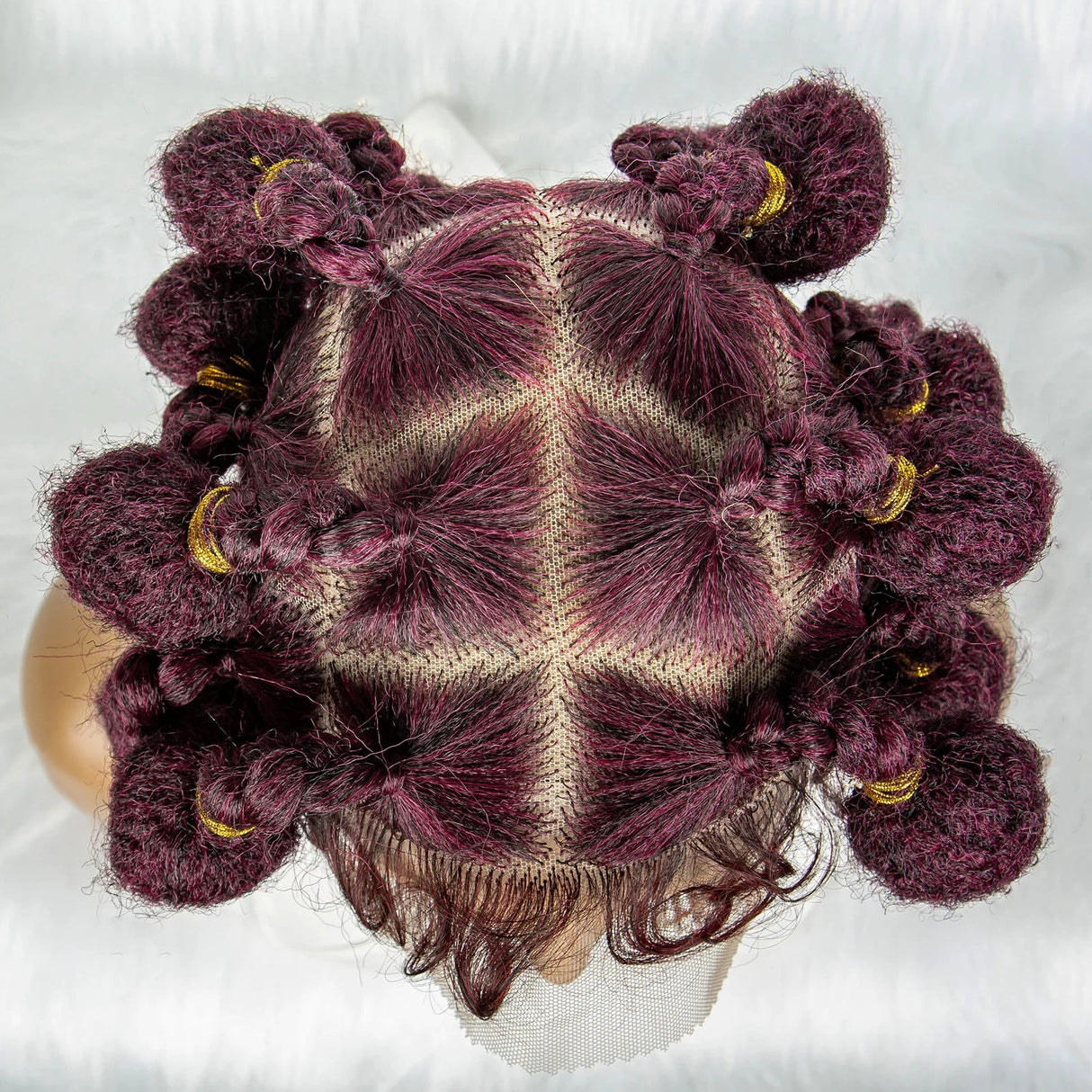 Bantu Knotless Box Braids Wig | Full Lace African Braiding Hair