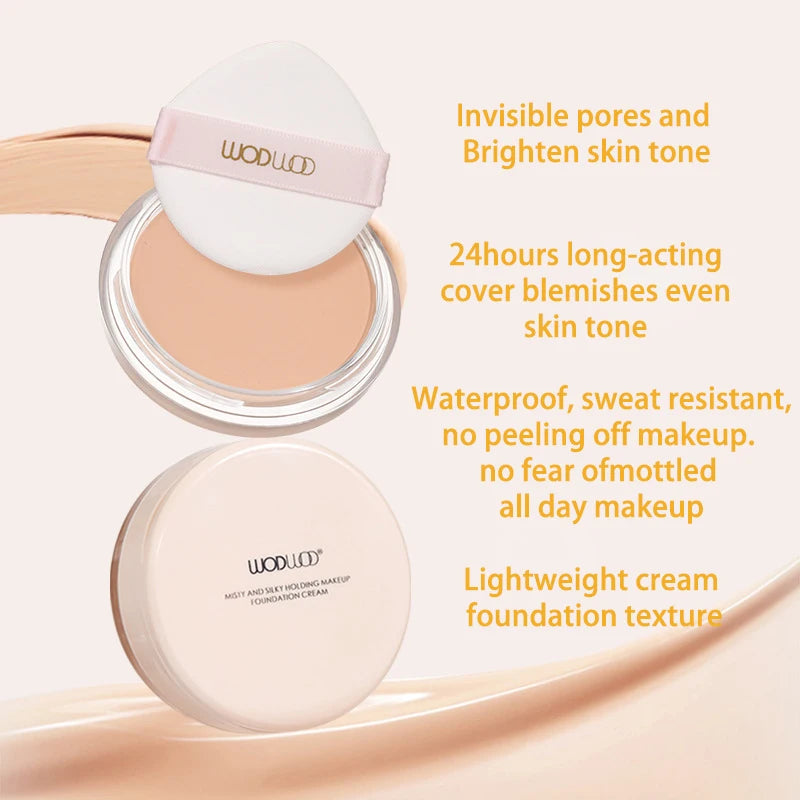 Base de maquillaje en mousse, crema, cojín, compacta, hidratante, duradera, resistente al agua, corrector, alta cobertura, base de maquillaje coreana.