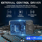 HLXG H7 H4 LED Headlight 12PCS 5570 CSP Chip 300W Auto LED Headlamp H8 H9 H11 H1 9005 9006 HB3 HB4 4300K 6K 8K Fog Lamp 12V - Lootquake