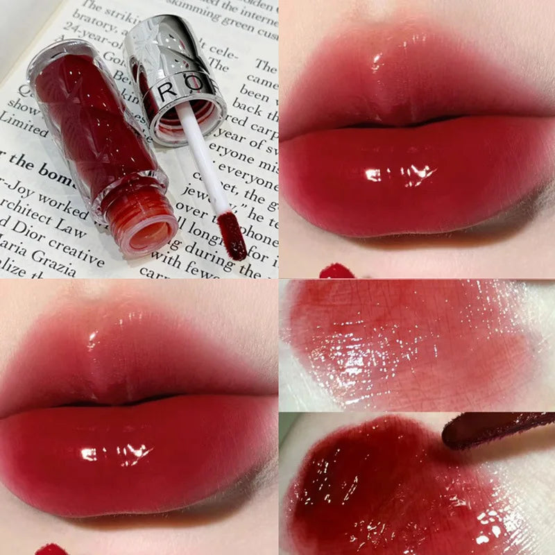 Glitter Lip Gloss Plumping Lips Glaze Mirror Flash Glossy Lipstick For Women Sexy Long Lasting Waterproof Diamond Lips Makeup