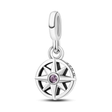 Silver Plated Women Link Chain Fine Necklace Fit Mini Dangle Charms DIY Fashion Pendant Collar - Lootquake