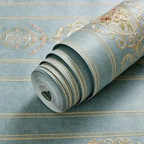 53cm Self adhesive warm European style simple living room bedroom bedside background wall paper wallpaper With pattern Decortion