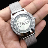 2025Hot Sale European Fashion Watch Women Luxury Brand DQG Quartz Watch Reloj Mujer Casual Stainless Steel Ladies Clock - Lootquake