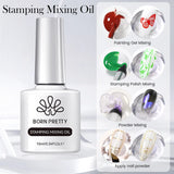 BORN PRETTY 10ml Reflective Glitter Gel Nail Polish Carat Mirage Sparkling Color Shine UV LED Soak Off Semi-Permanant Varnish