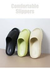 Size Super Soft Eva Sole Summer Slippers for Men Women Bottom Indoor Home Slides Sandals Beach Shoes Male Slippers Flip Flops