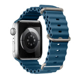Correa de silicona para reloj de 44 mm, 40 mm, 49 mm, 45 mm, 41 mm y 38 mm, accesorio para iWatch Ultra 2 series 7, 6, 5, SE, 8 y 9