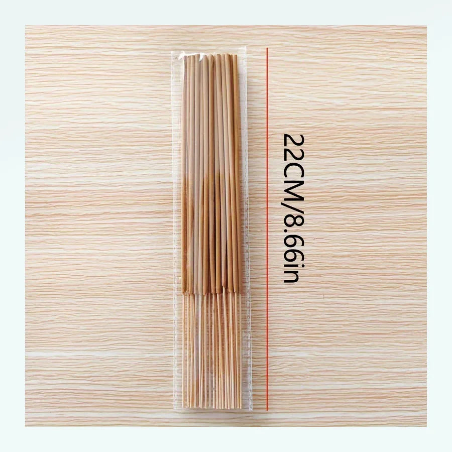 A set of 140 bamboo sticks with long-lasting fragrance, suitable for home, hotel, club air fragrances, reading, yoga, meditation