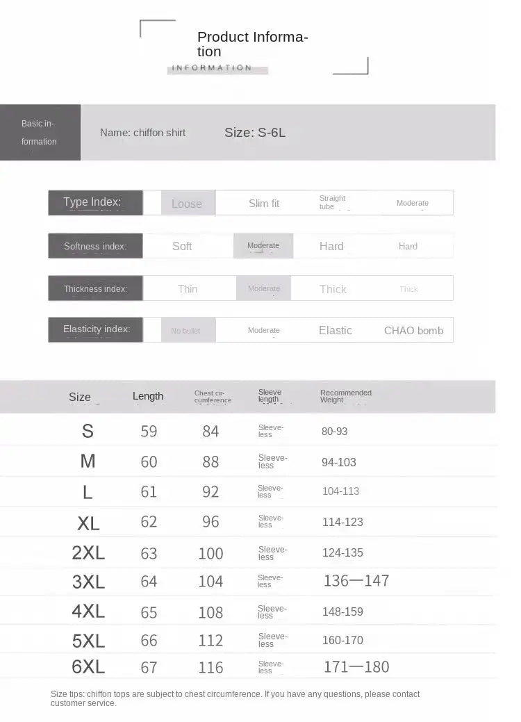 Original New Arrival 2024 Summer Fashion Brand Sleeveless Top Women's Chiffon Shirt Loose Plus Size Show Clothing Shirt Blouse - Lootquake