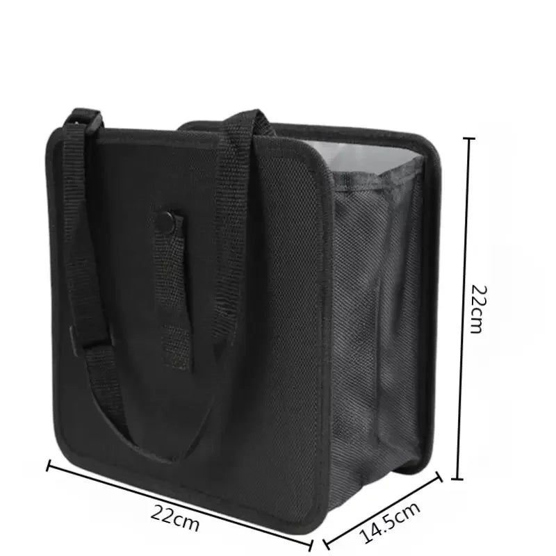 Hanging Car Trash ，Portable Storage Bag， Can Waterproof Car Trash Durable  Garbage Bin Organizer for Vehicles, Fit for All Cars