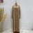 Plain Abaya Muslim Long Dress Women Balloon Sleeve Casual Islamic Clothing Dubai Turkish Modesty Kaftan Ramadan Eid - Lootquake