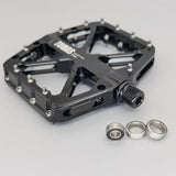 2025 New Bike Pedals  MTB Mountain Road Flat Non-slip CNC 3 Sealed Bearings Green Bicycle Pedals Route Cycling Accessories