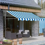 Awnings Rain and Snow Resistant UV Resistant Folding and Telescopic Canopy Tent Outdoor Garden Balcony Roof Courtyard Sunshade - Lootquake