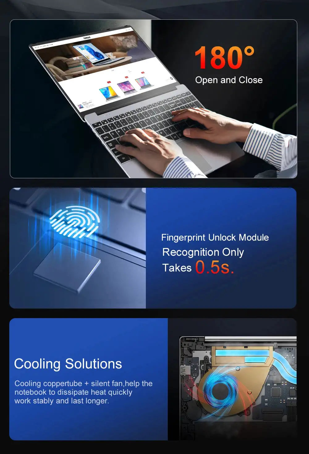 Ninkear A15 Plus Gaming  Laptop AMD Ryzen™ 7 5825U 4.5Ghz 15.6' FHD IPS 32GB DDR4 1TB SSD Backlit Keyboard Fingerprint Unlock - Lootquake