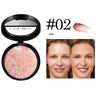 7 Colors Baked Duo Matte Finishing Powder Foundation Compact Waterproof Long Lasting Full Coverage Makeup Base Smooth Skin