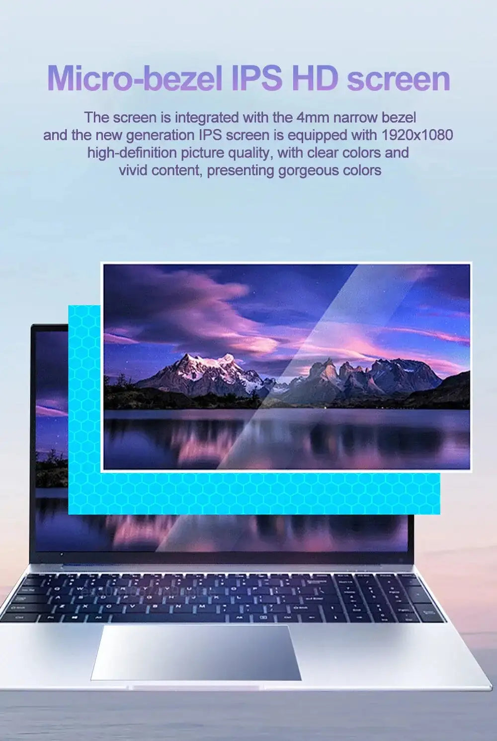 15.6" Ultra Slim Laptop 16GB RAM 2TB SSD Intel N3700 Notebook Gamer  1920*1080  Display Office Study Computer PC Windows 11 Pro - Lootquake