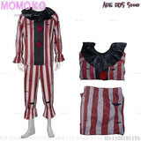 Halloween Horror Scary Clown Nightmere Party Creepy Killer Clown Cosplay Costume Red Wig Party Carnival Women Masquerade Outfit