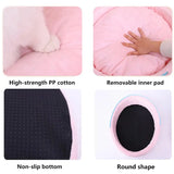 Cat House Bed Cute Cat Bed Rainbow Tent Pet Dog Sleeping Pad Winter Warm Deep Sleep Cat Nest Comfortable Breathable Cat House - Lootquake