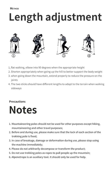 Naturehike Trekking Poles 2pcs Carbon Fiber Collapsible Telescopic Sticks Lightweight Walking Hiking Stick Climbing Stick - Lootquake