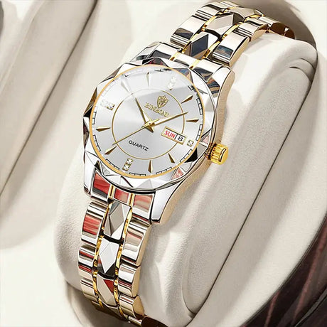 BINBONG Women Watches Luxury Fashion Ladies Quartz Watch Waterproof Luminous Date Stainless Wristwatch Girlfriend Lovers Gift - Lootquake