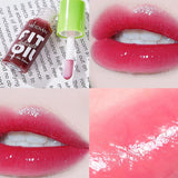 Lip Gloss Kit (6 Colors),Mirror Finish Water Shine Lipstick Set,Long-Lasting Moisturizing Lightweight Lipgloss,Non-sticky Makeup