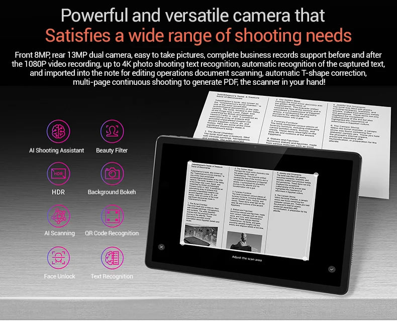 Tablette Lenovo Tab K10 M11 TB330FU 6/8+128 Go Zhaoyang K10 MediaTek Helio G88 ROM globale compatible OTA écran 10,95 pouces GPS Wi-Fi