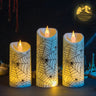 Bougie électronique amusante pour Halloween, veilleuse à LED, décoration d'intérieur, arrangement créatif