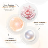 Natural Finish Foundation Cream 30ml Lightweight BB Cover Dark Circles Pores Oil Free Long Lasting Makeup Base