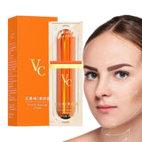 Crema facial blanqueadora con vitamina C, crema hidratante Five VC Tone Up, antiedad, elimina granos, arrugas y manchas, iluminadora, cuidado de la piel.