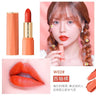 Orange Color Lipstick Lip Glaze Matt Silky Smooth Not Easy To Fade Lip Gloss Long Lasting Lip Stick Sexy Women Cosmetics Makeup