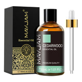 MAYJAM 1PCS 30ML Huile Essentielle d'Aromathérapie Lavande Vanille Jasmin Eucalyptus Menthe Poivrée Huile Aromatique pour Diffuseur Bougie Savon
