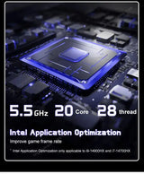 2024 MSI Sword 17 HX Laptop 17 Inch 2.5K QHD 240Hz IPS Screen Netbook i7-14700HX 16GB 1TB SSD RTX4060 Gaming Notebook Computer - Lootquake