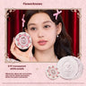 Flower Knows Strawberry Cupid Collection Pressed Powder Mineral Makeup Powder Foundation With Concealer & Finishing Vegan