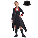 Kids Girls Gothic Vampire Costume