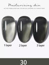 1-30pcs PSK Nude Pink Color Nail Art Ice Transparent Bare Color Nail Enamel 2025 New Net Red Popular White Gel Nail Polish