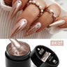 8ml Super Shine Silver Metal Painting Gel Nail Polish High-density Mirror Effect Semi Permanant Nail Art Manicure Varnish