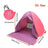 With Door Curtain 2-3Persons Pop Up Beach Tent Automatic Quickly Open Outdoor Camping Tour UV50+ Portable Ultralight Sunscreen - Lootquake