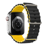 Correa de silicona para reloj de 44 mm, 40 mm, 49 mm, 45 mm, 41 mm y 38 mm, accesorio para iWatch Ultra 2 series 7, 6, 5, SE, 8 y 9
