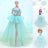 fashion for barbie elegant lady wedding dress for barbie doll clothes princesa for bjd 1/6 dress long dress accessories - Lootquake