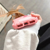 Funny True Braided Hair Loopy Cartoon Silicon Soft Back Phone Case