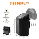 Car Trash Can Bin with Lid Car Garbage Can Leakproof Mini Car Interior Storage Case Trash for Car Office Home Car Acessories