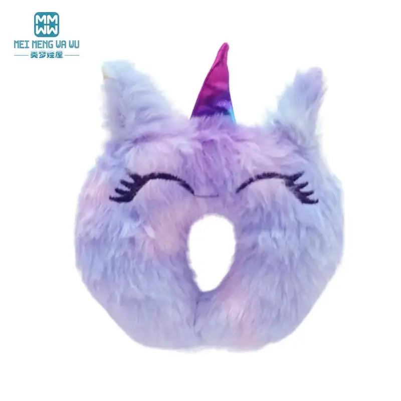 Mochila de moda para muñecas americanas de 15 a 18 pulgadas, asiento de seguridad, manta y saco de dormir, regalo para niñas.