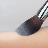 Grand pinceau pour fond de teint, blush, plat, pour BB crème, correcteur, fond de teint, liquide, crème, outils de maquillage