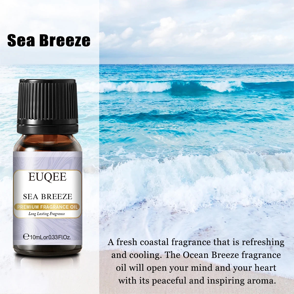 Huile parfumée EUQEE 10 ml, noix de coco, vanille, chewing-gum, pour la fabrication de bougies, de savons, de gâteaux au café et de bois de cèdre. Huiles aromatiques de qualité supérieure.