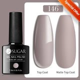 UR SUGAR 7.5ml Glitter UV Gel Nail Polish Glitter Sequins Soak Off UV Gel Varnish Colorful Nail Gel Polish DIY Nail Art Polish