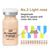 Crema BB de 8 ml, suero iluminador, ampolla, esencia facial, niacinamida/péptido, base hidratante, ácido hialurónico, cuidado de la piel, belleza