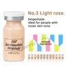 Crema BB de 8 ml, suero iluminador, ampolla, esencia facial, niacinamida/péptido, base hidratante, ácido hialurónico, cuidado de la piel, belleza
