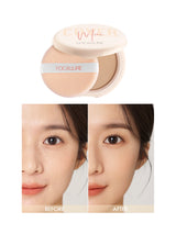 FOCALLURE Wholesale Full Coverage Face Powder Long Lasting Oil control Concealer Foundation For Face Make up Natural Cosmetic