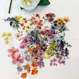 Paquete de 50 pegatinas de flores con tinta, impermeables, transparentes, de PET, para cuadernos, guitarras y flores.